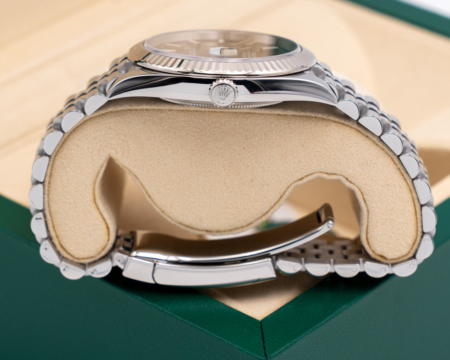 Rolex Datejust 41mm 126334 Dark Rhodium Fluted Jubilee 2019