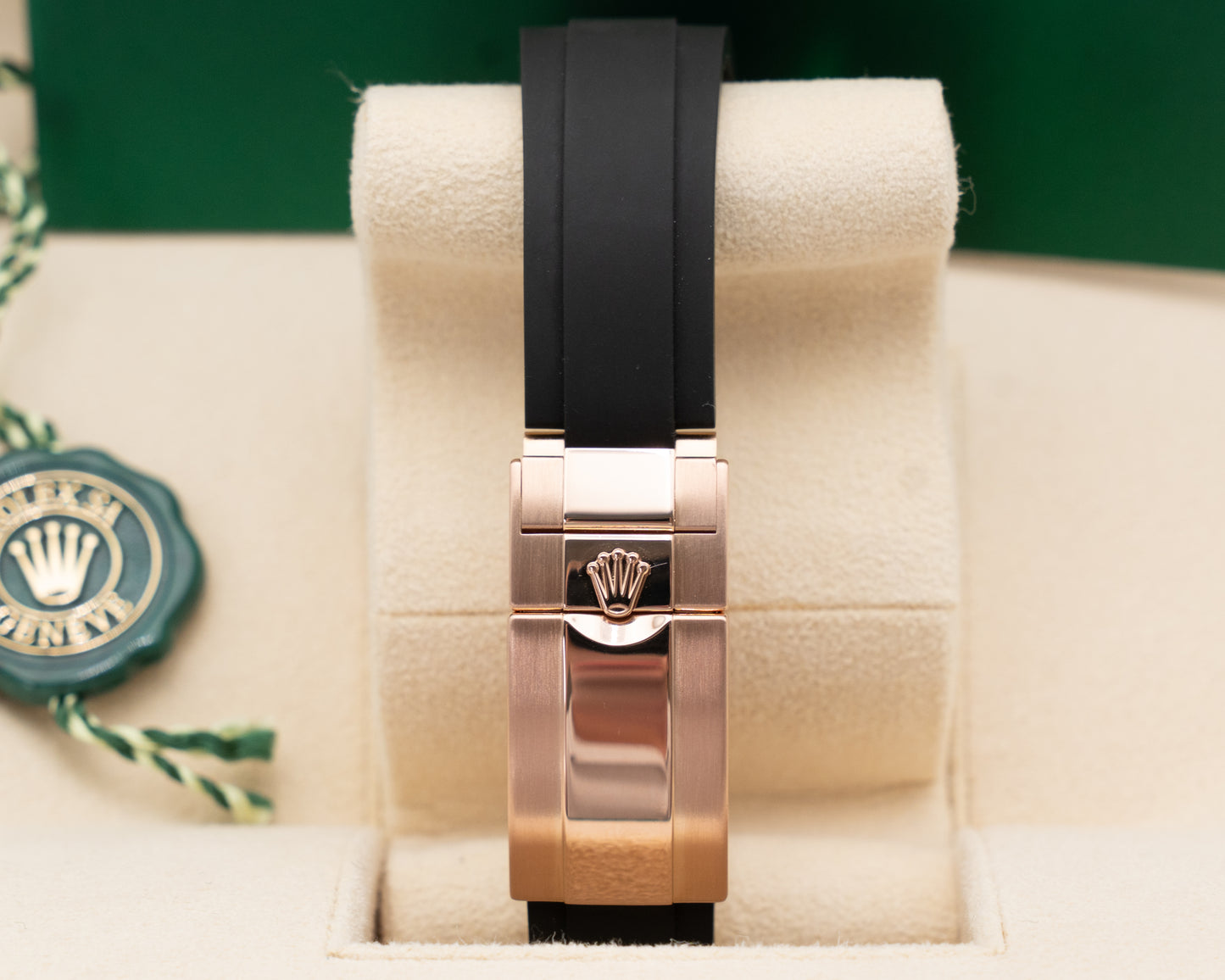 Rolex Yachtmaster 40mm 116655 Rose Gold Oysterflex