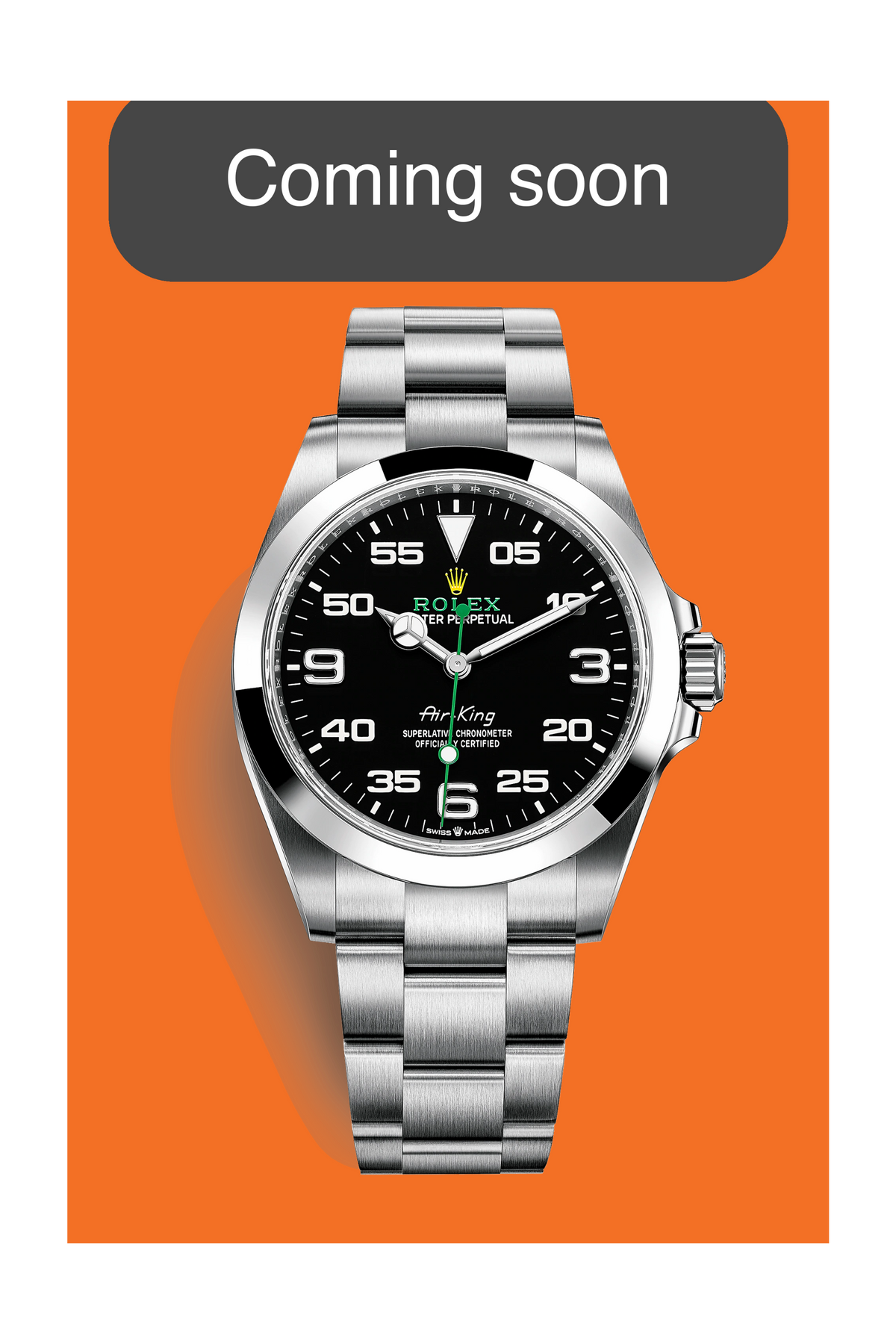 Rolex Air King 40mm 126900 Black 2024