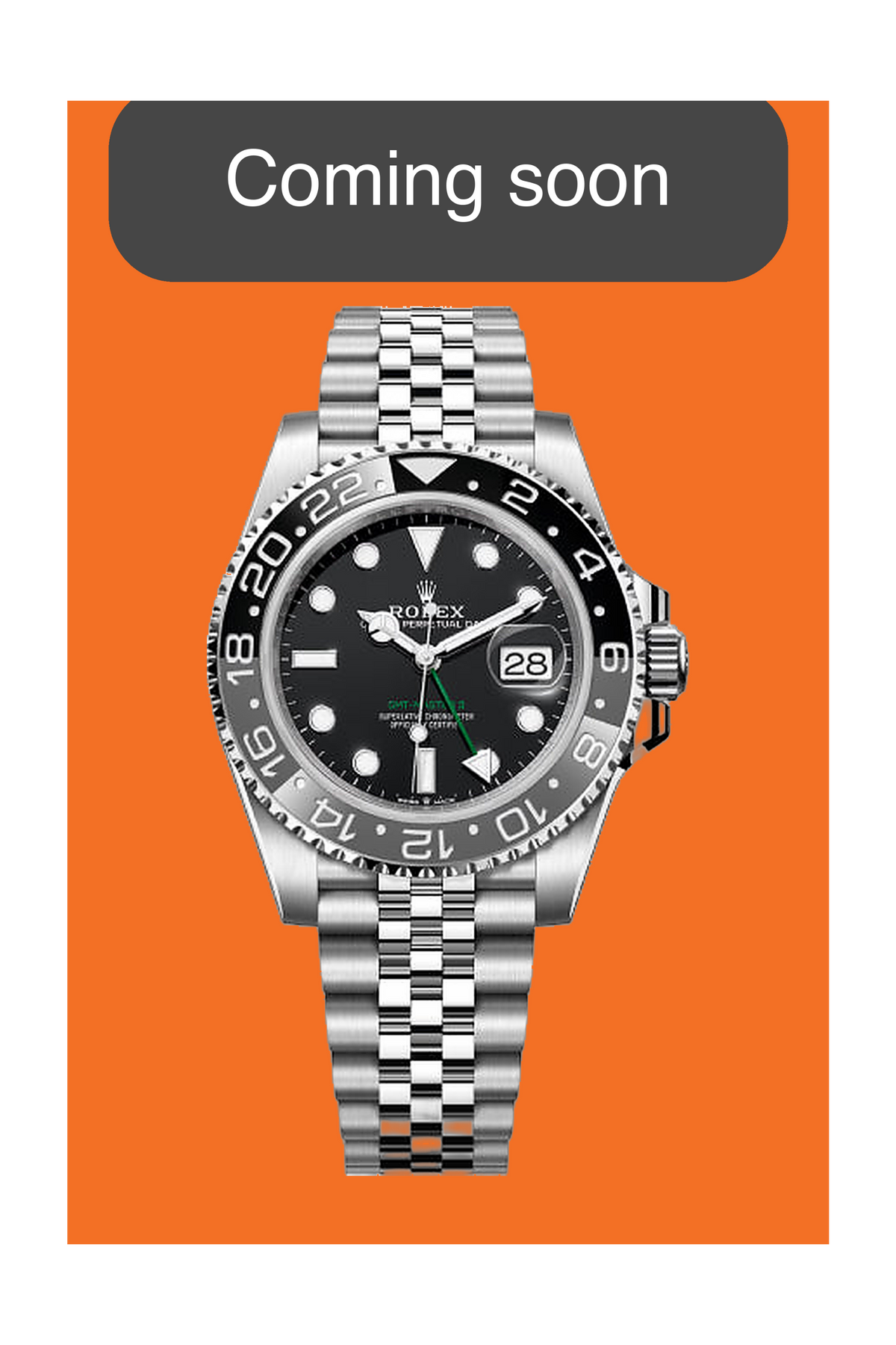 Rolex GMT Mater II 40mm 126710GRNR Bruce Wayne Wood Card 2026