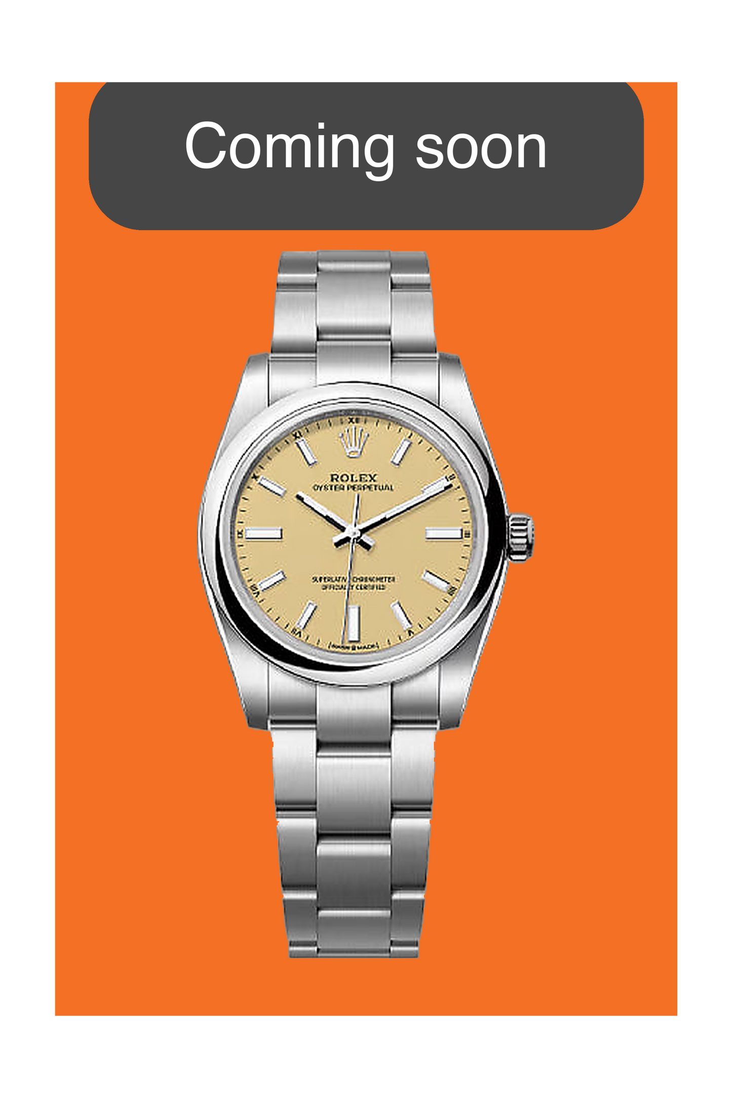 Rolex Oyster Perpetual 34mm 124200 Beige Dial 2026