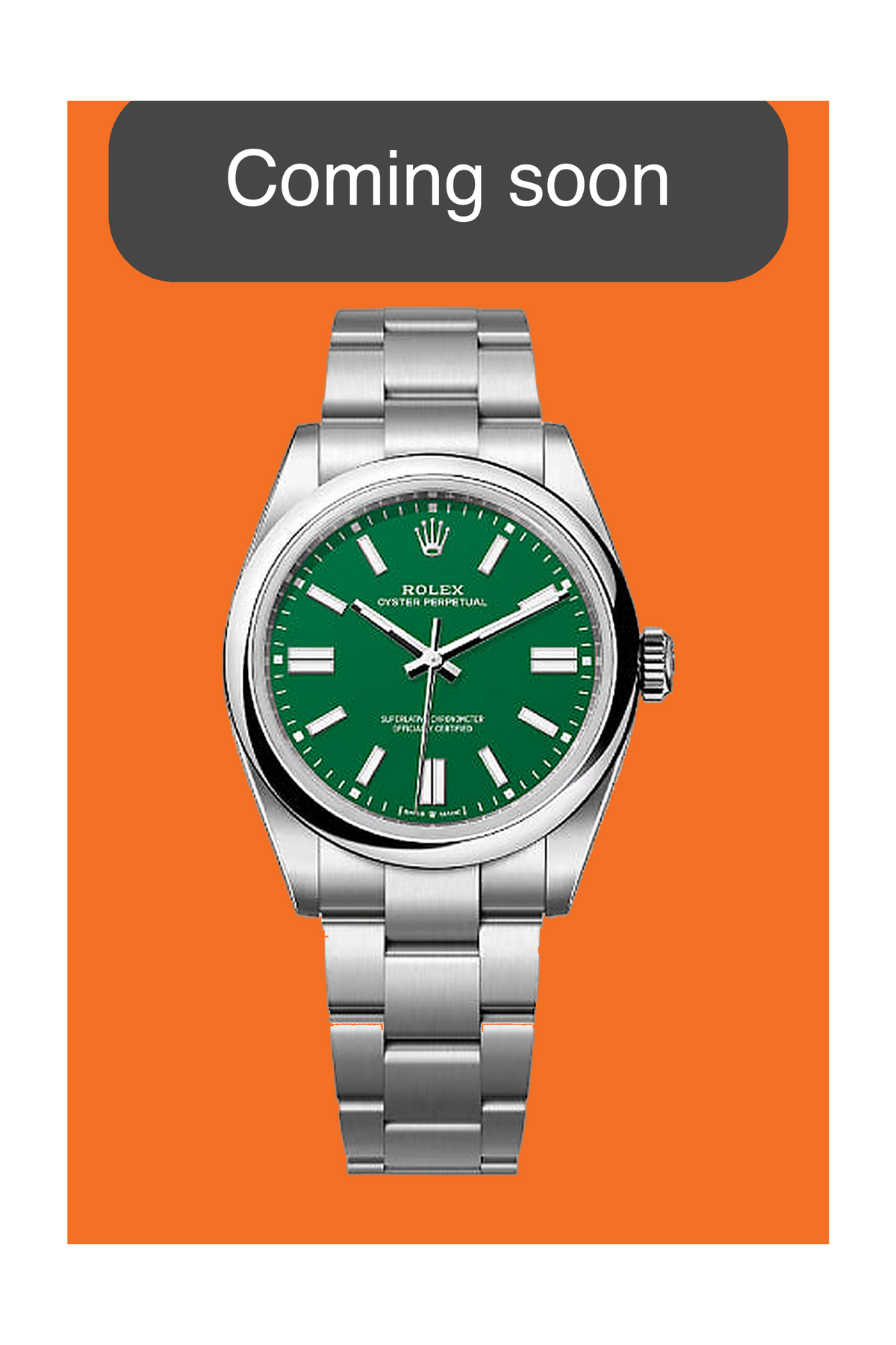 Rolex Oyster Perpetual 41mm 134300 Green Dial 2025