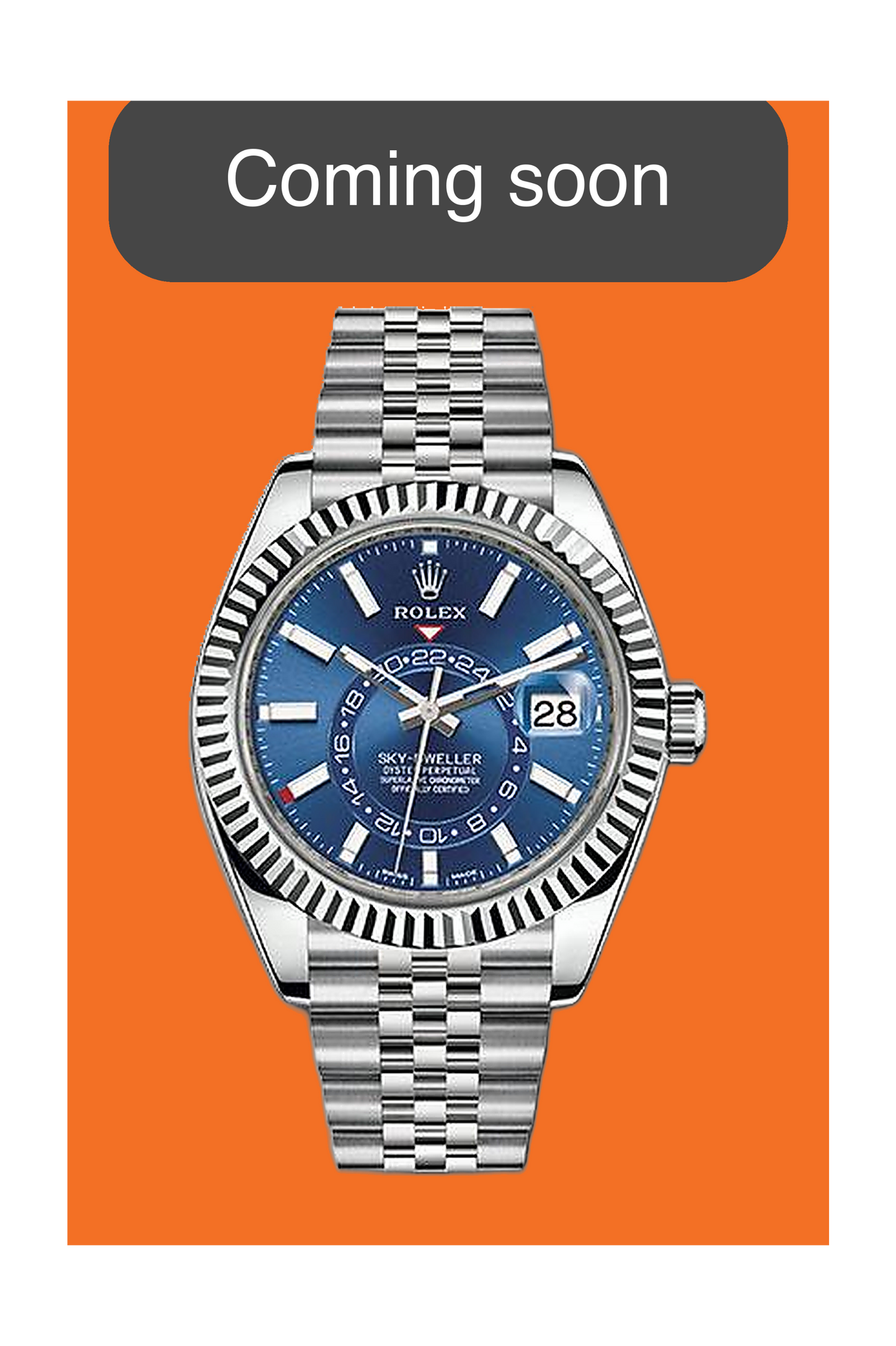 COMING SOON - Rolex Sky Dweller 42mm 326934 Blue Dial Fluted Jubilee 2021