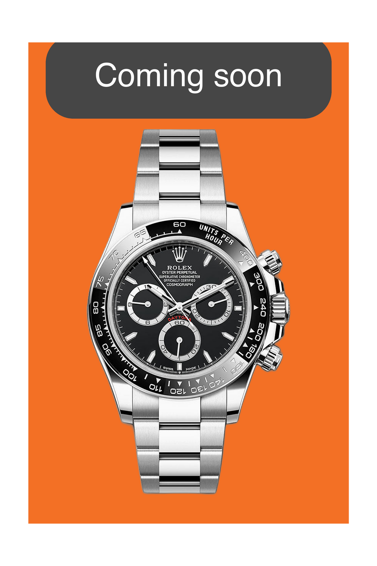 Rolex Daytona 40mm 126500 Black Dial 2024 (126500ln-0002)