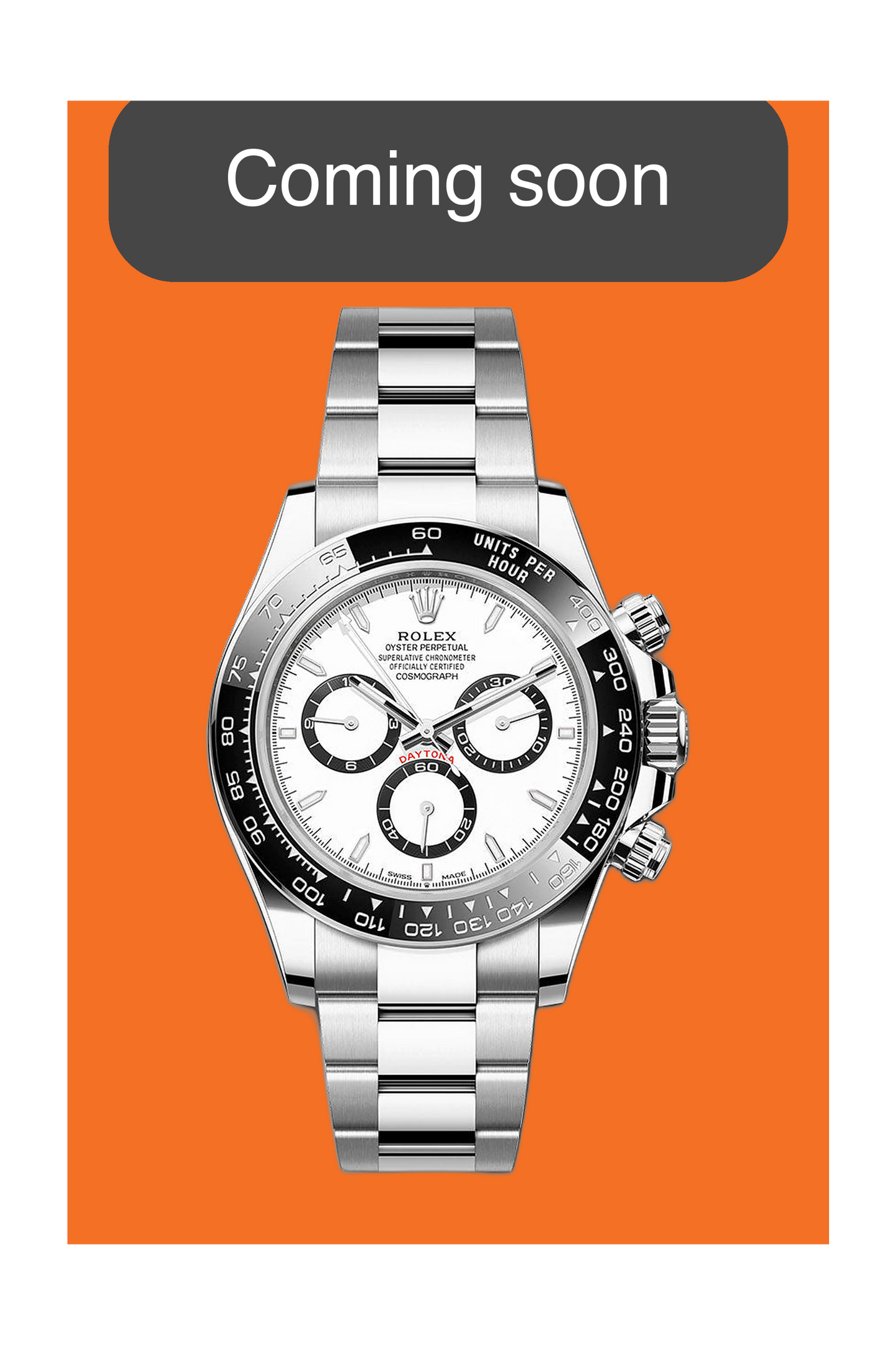 COMING SOON - Rolex Daytona 40mm 126500LN Panda White on Oyster 2024