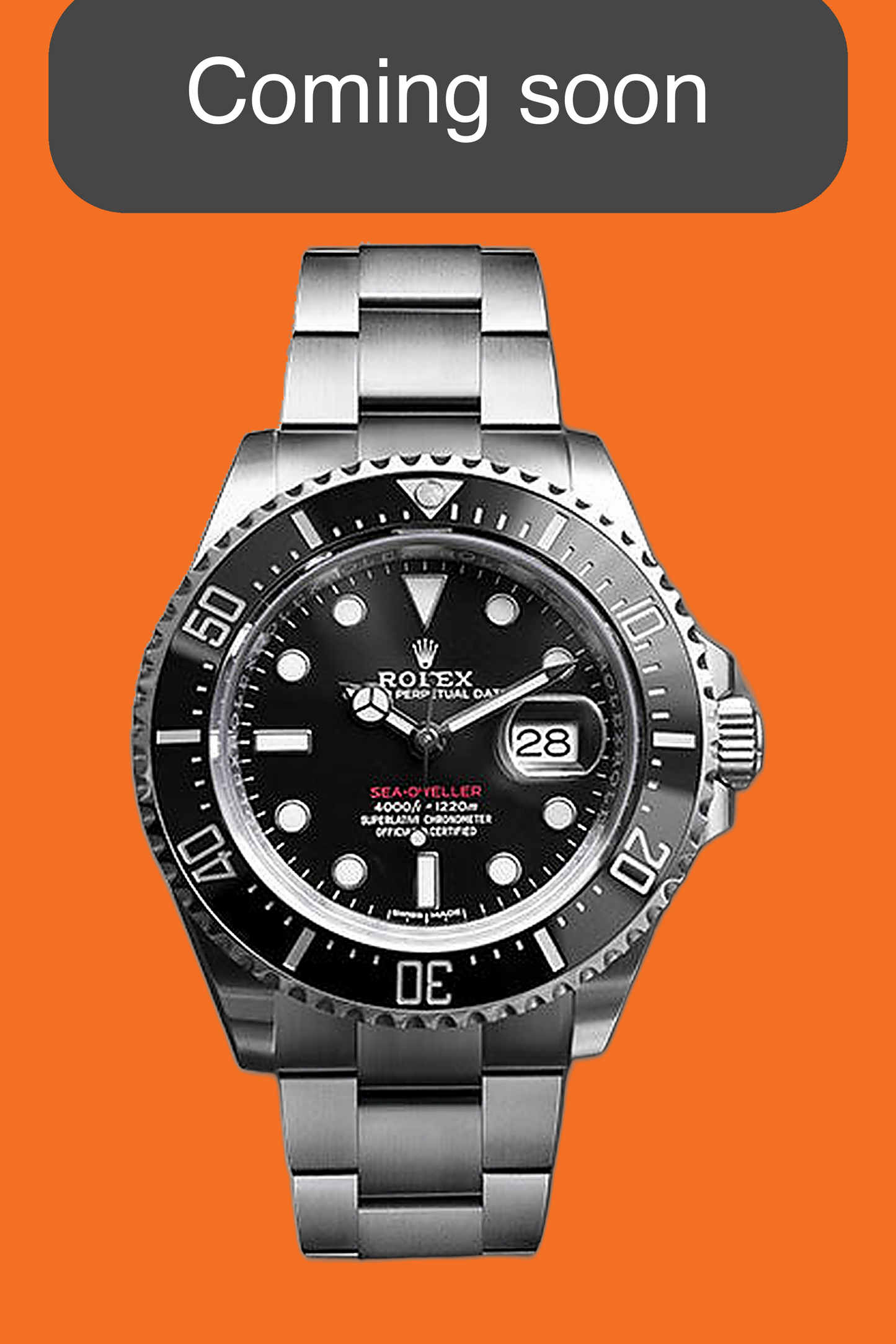 COMING SOON - Rolex Sea Dweller 43mm 126600 Red Letter 2021