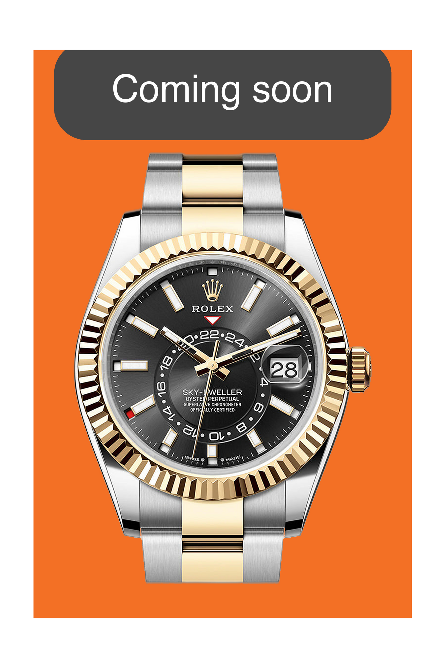 Rolex Sky Dweller 42mm 336933 Black Dial Two Tone 2026