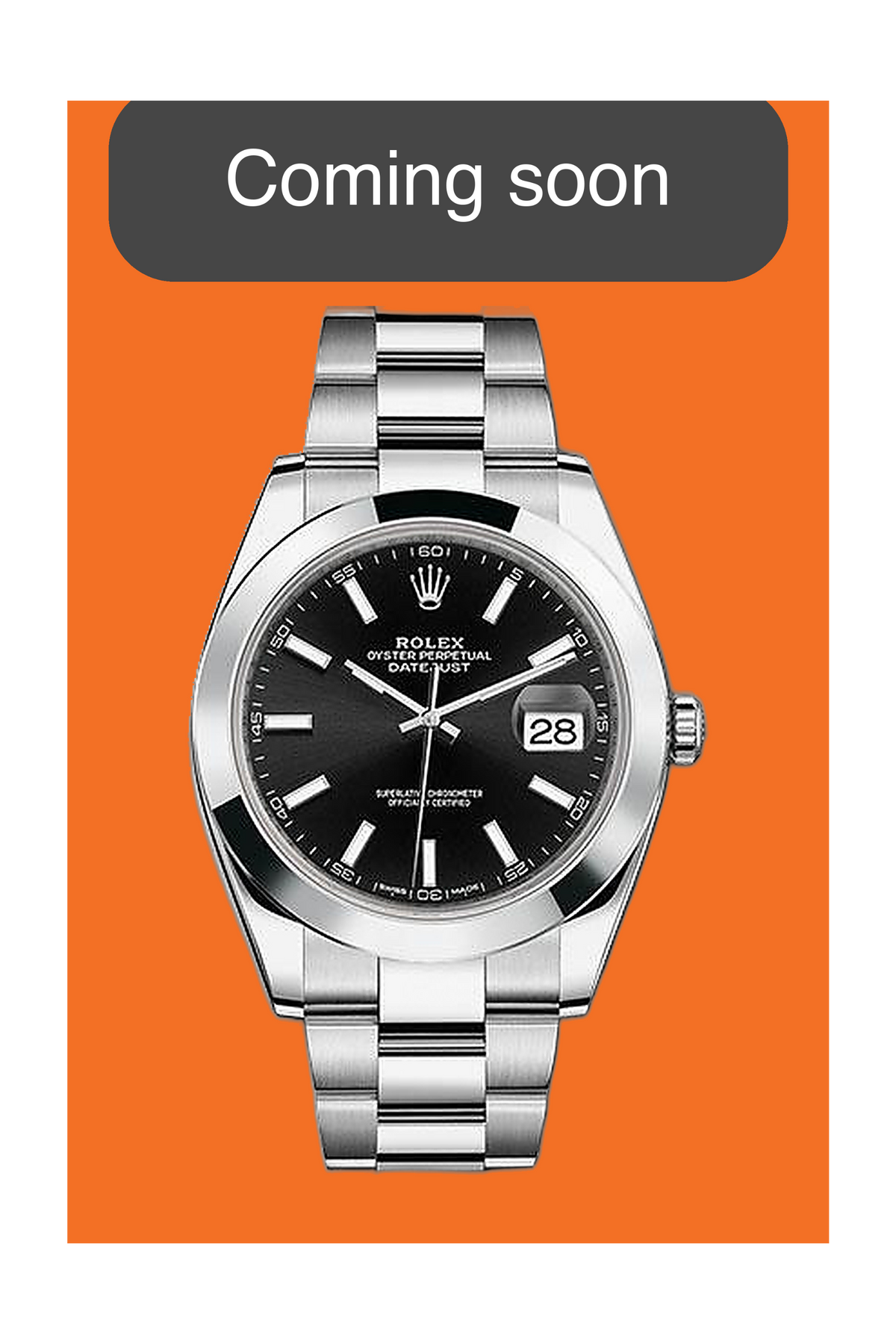 Rolex Datejust 41mm 126300 Black Dial 2025 (126300 bkio)