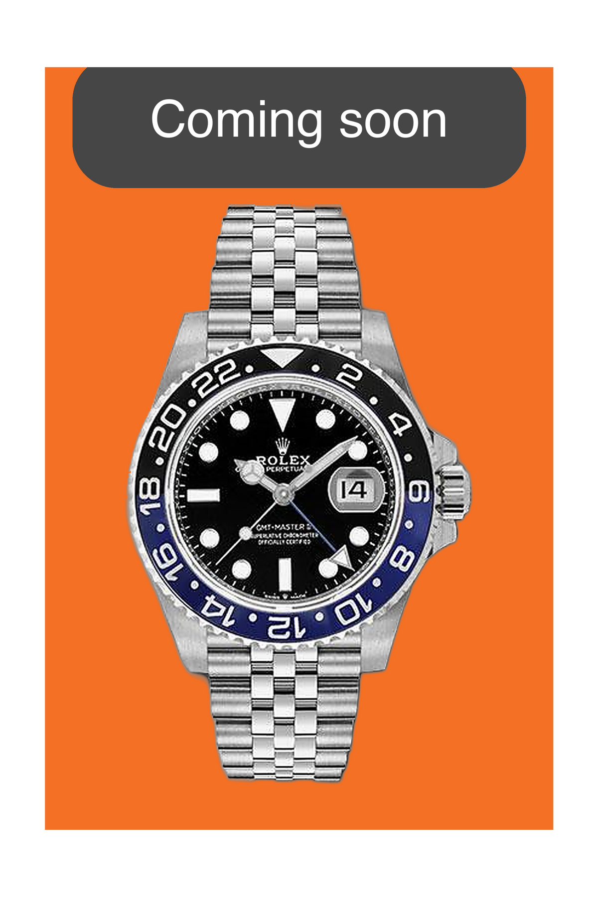Rolex GMT Master II 40mm 126710BLNR Batgirl 2024