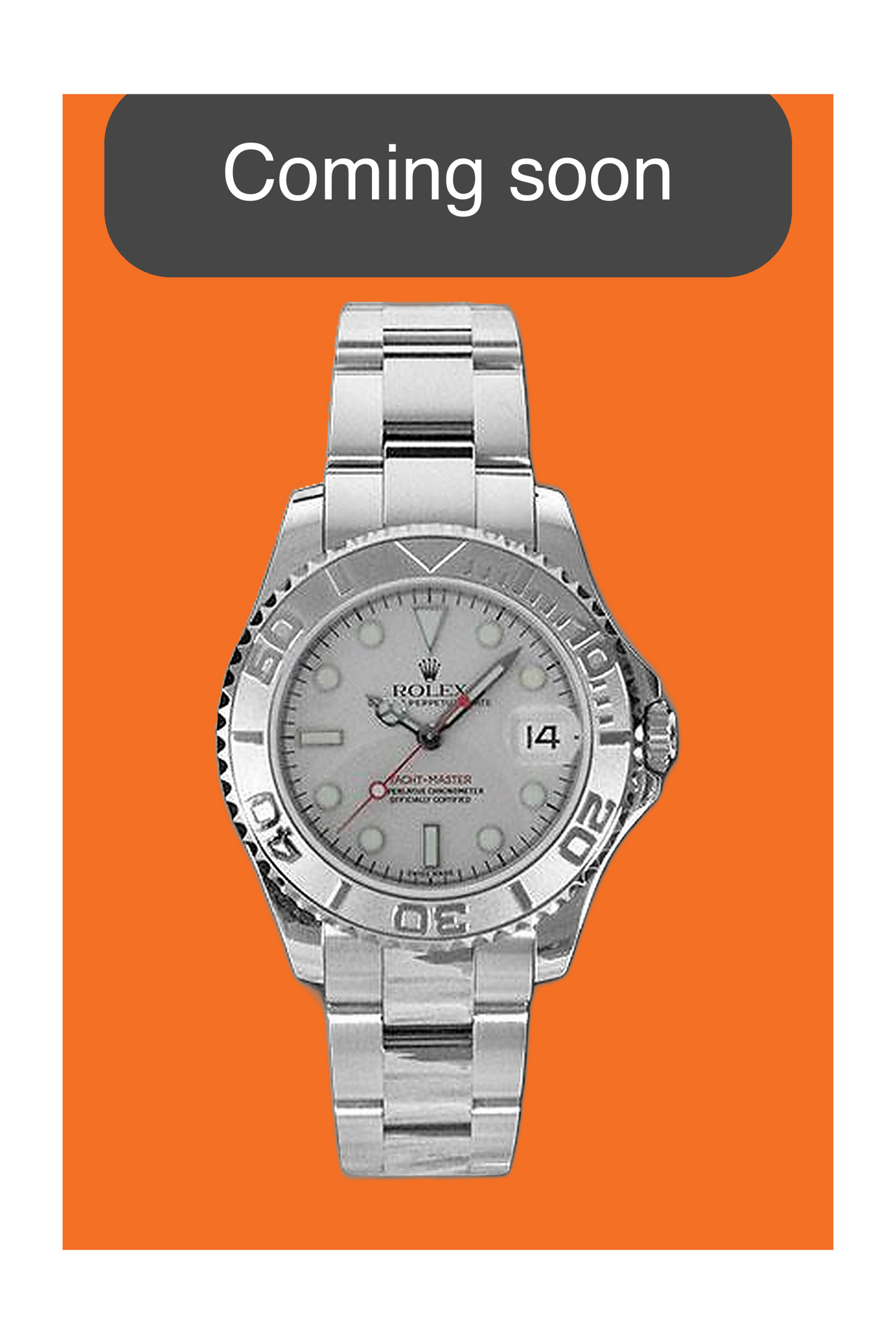 Rolex Yachtmaster 29MM 169622 Steel and Platinum 2003