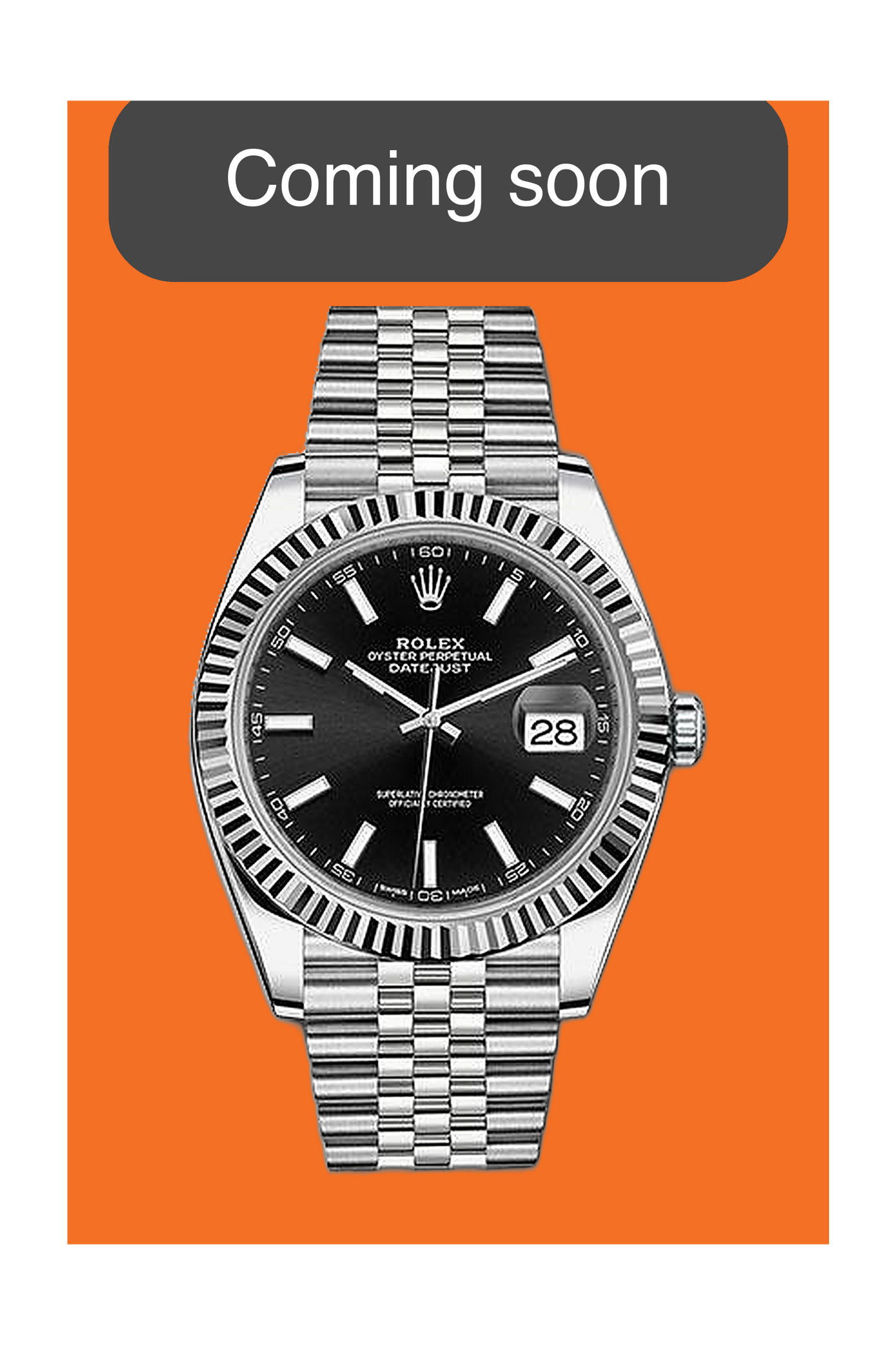 COMING SOON - Rolex Datejust 126334-0018 41mm Black 2021