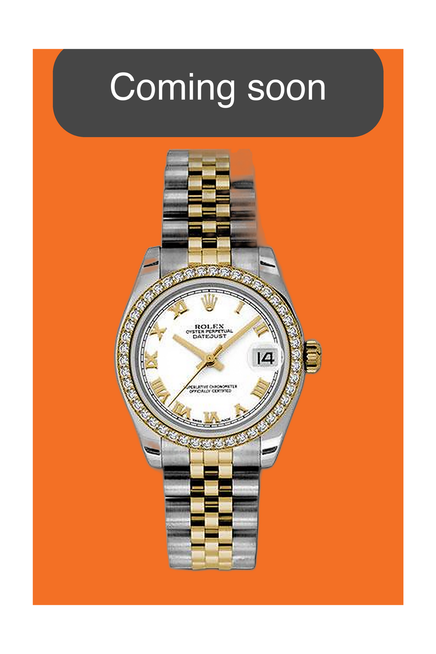 COMING SOON - Rolex Datejust 178383 31mm Silver Diamond Roman Dial 2014