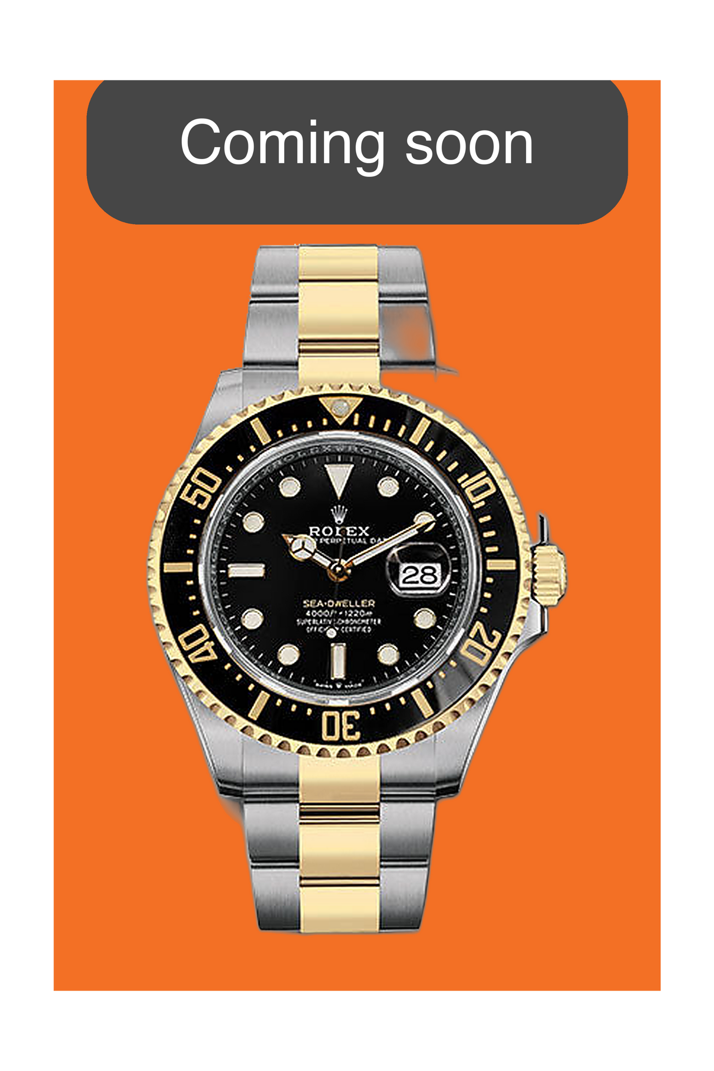 Rolex Sea Dweller 43mm 126603 Two Tone Black Dial 2020