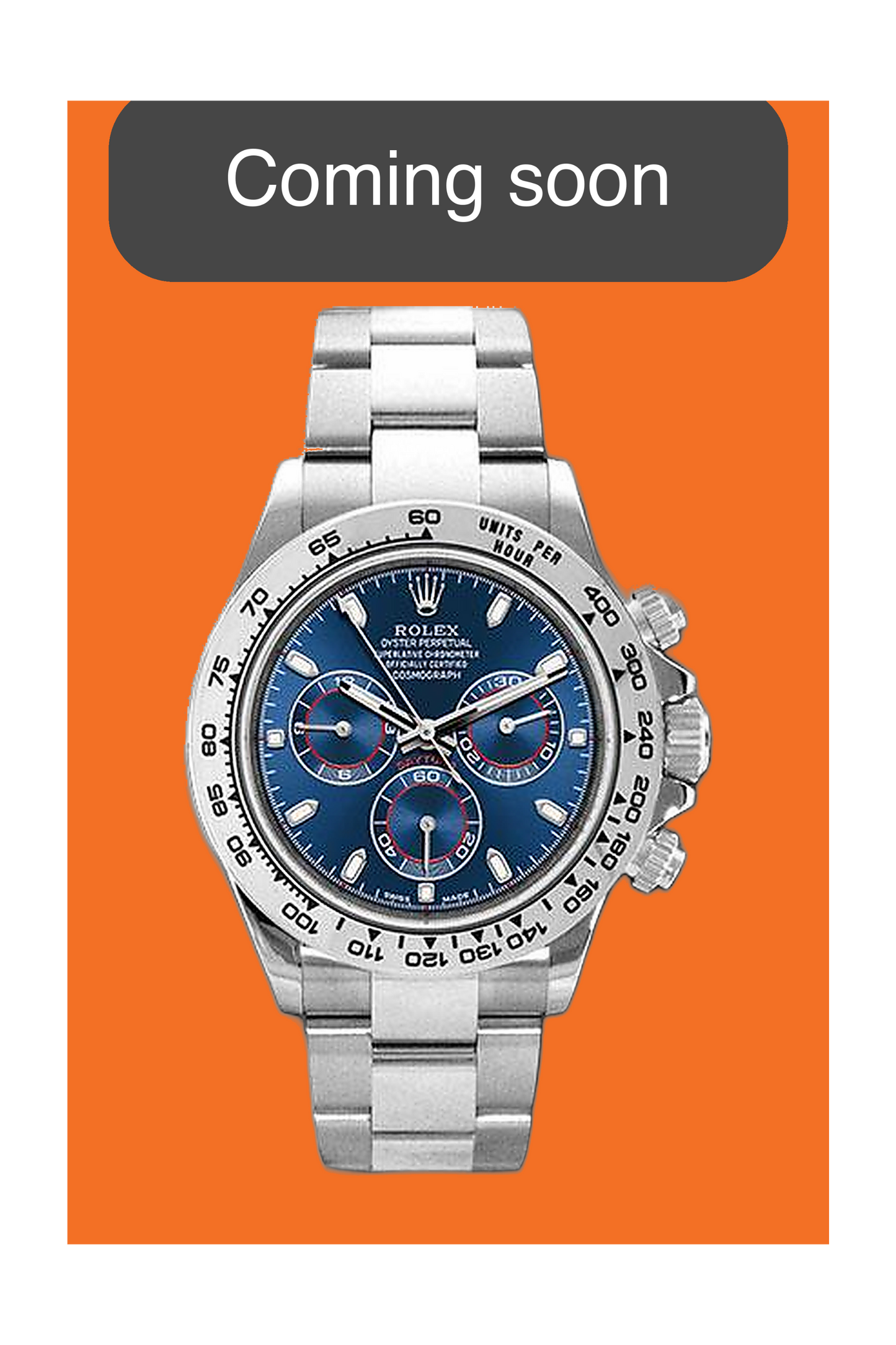COMING SOON - Rolex Daytona 40mm White Gold Blue Dial John Mayor 2020