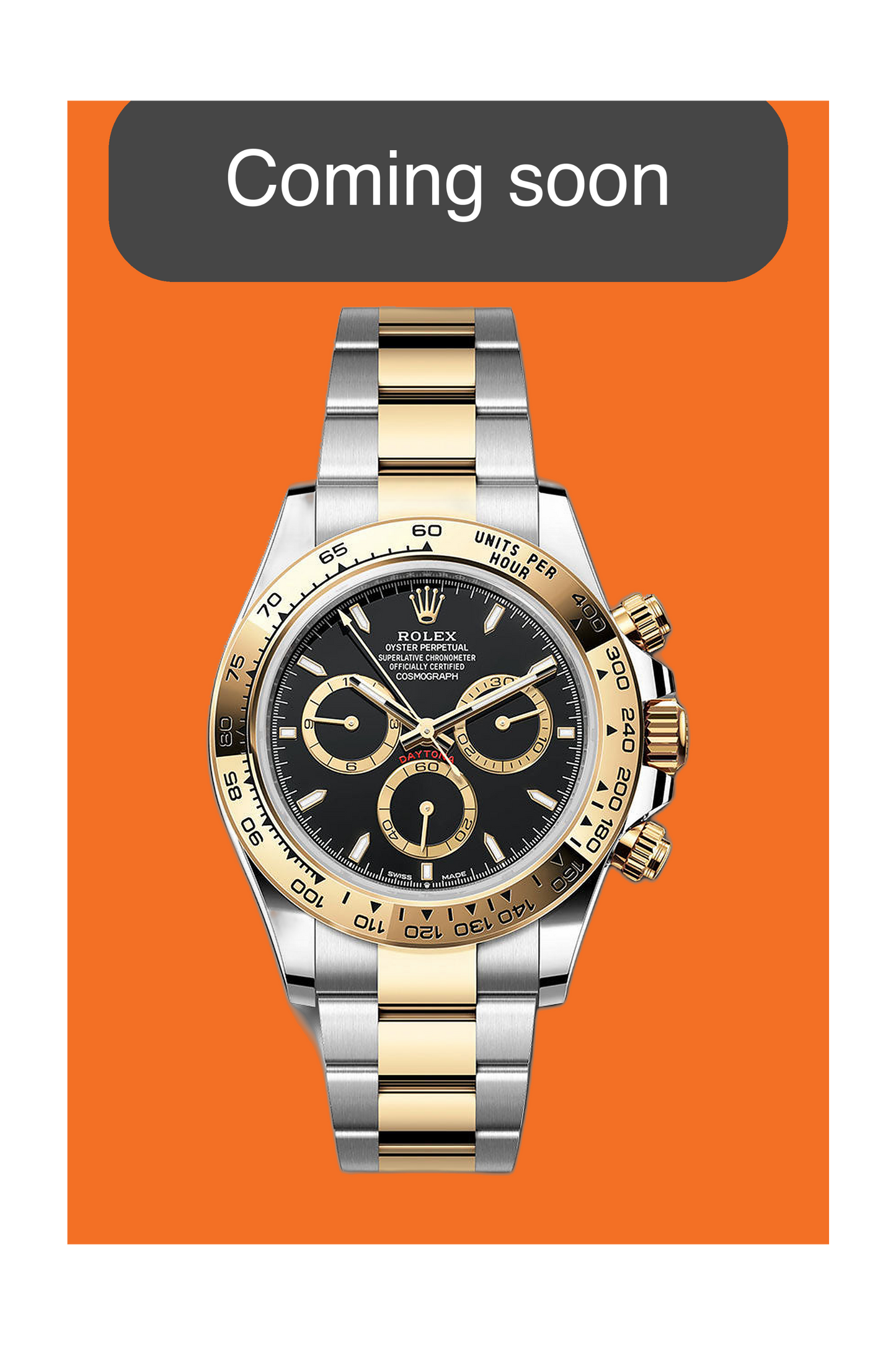 Rolex Daytona 40mm 126503 Two Tone Yellow Gold Black Dial 2026