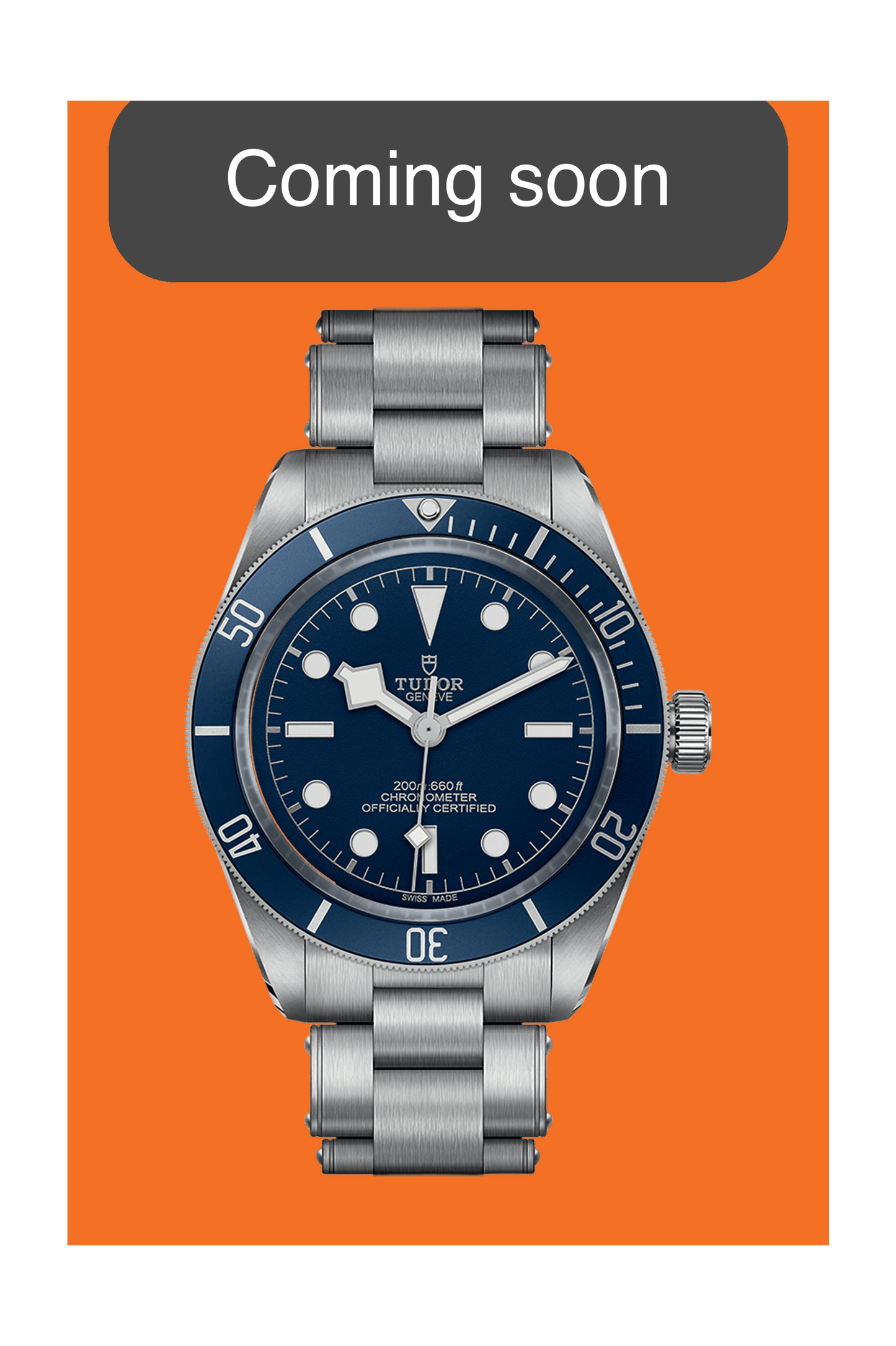 COMING SOON - Tudor Black Bay Fifty-Eight 79030B 39mm Blue 2020