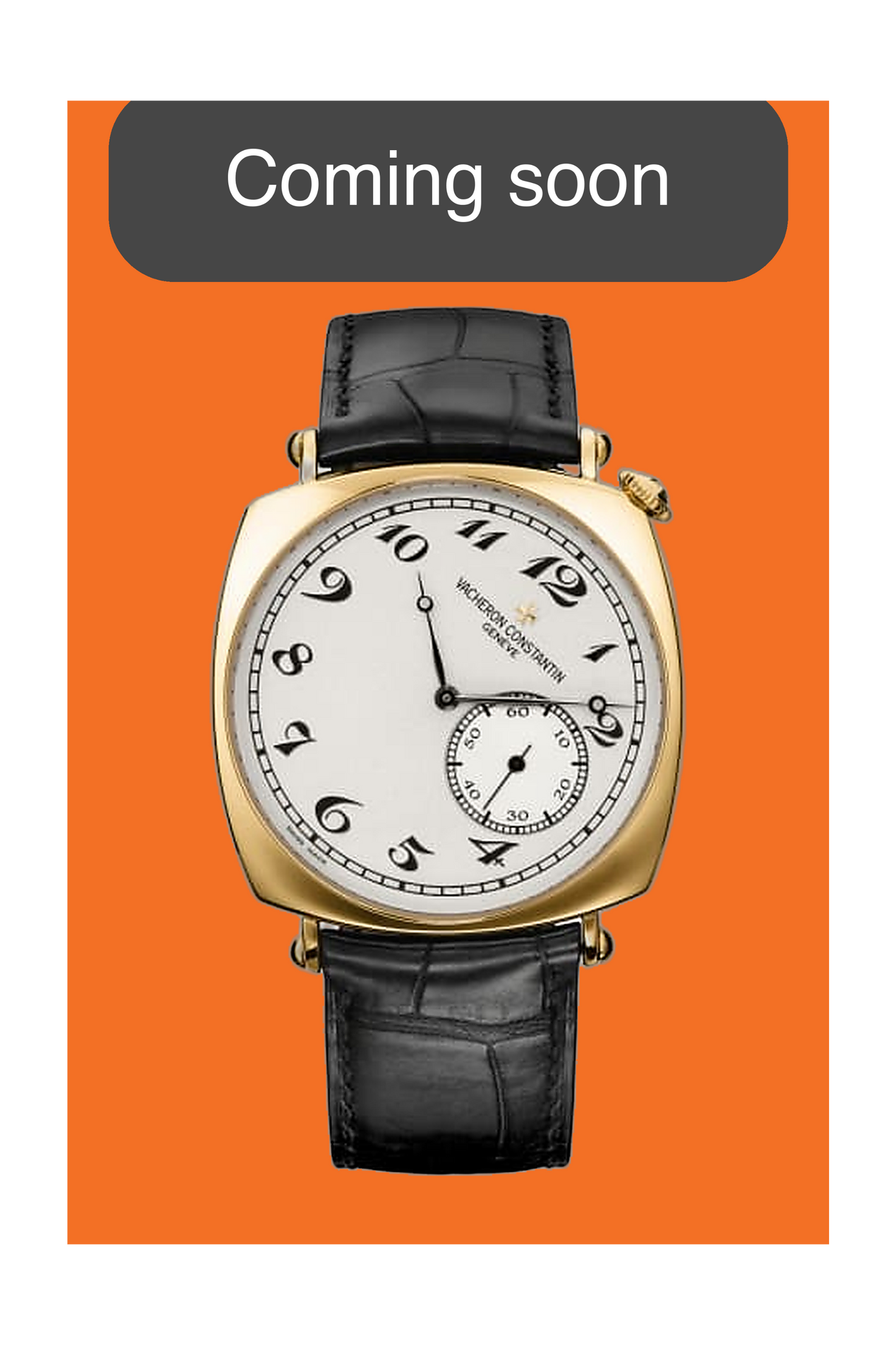 COMING SOON - Rare Vacheron Constantint Historiques American 1921 40mm Yellow Gold 2019