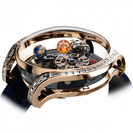 Jacob & Co. Astronomia Solar Baguette 44.5 mm AS800.40.AP.YK.A