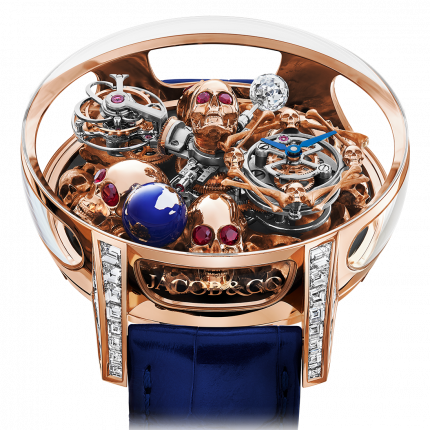 Jacob & Co. Astronomia Tourbillon Art Skulls 50 mm AT802.40.BD.UB.ABALA