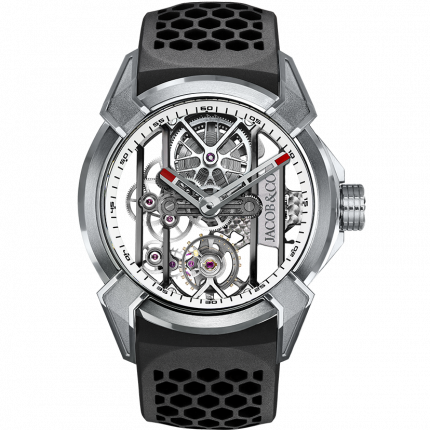 Jacob & Co. Epic X Titanium White Neoralithe Inner Ring 44 mm EX100.20.NS.WB.A