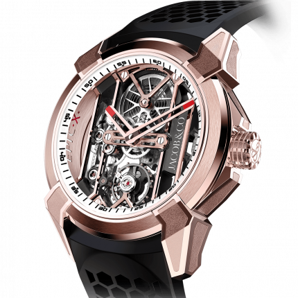 Jacob & Co. Epic X Rose Gold White Neoralithe Inner Ring 44 mm EX100.43.PS.WB.A