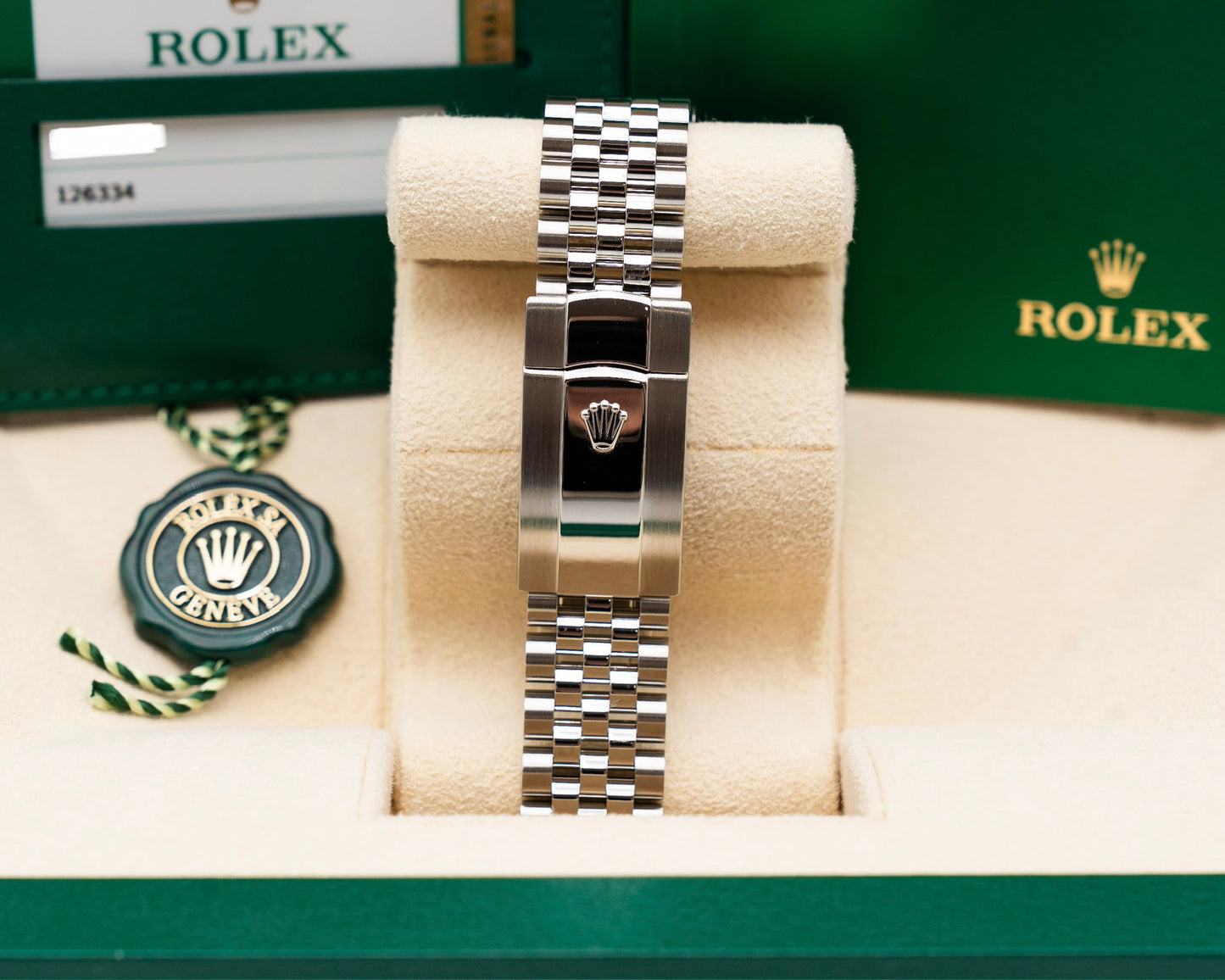 Rolex Datejust 41mm 126334 Fluted Jubille Diamond MOP Dial 2019