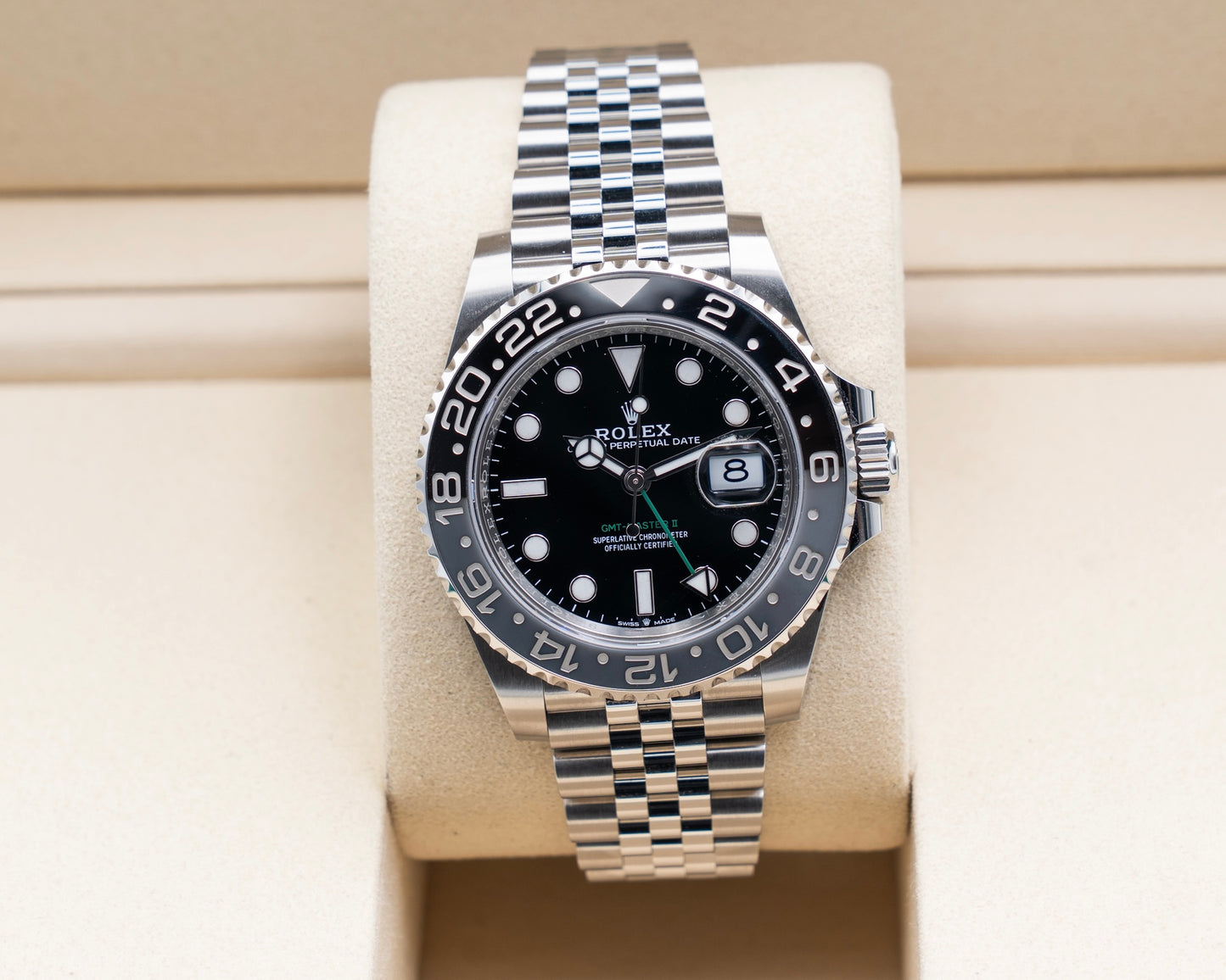 Rolex GMT Master II 40mm 126710GRNR Bruce Wayne Jubilee 2026