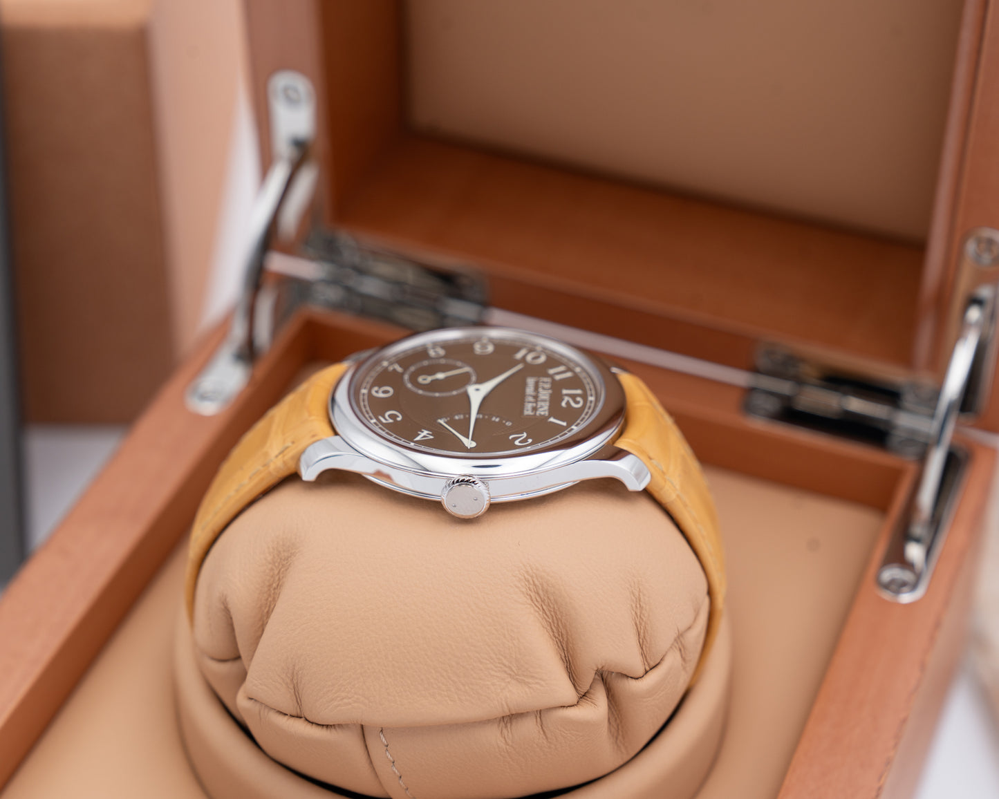 FP Chronomètre Souverain Havana CS Brown Dial Brown Strap 2022