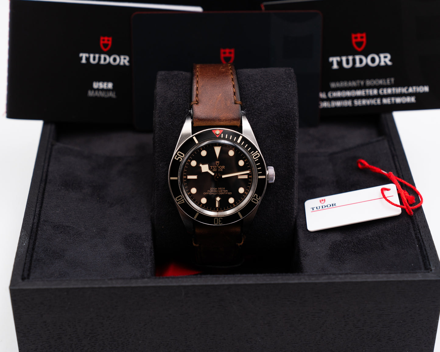 Tudor Black Bay Fifty-Eight 39mm 79030N Black Dial Brown Strap 2022