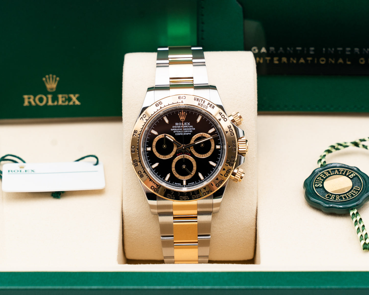 Rolex Daytona 40mm 126503 Two Tone Yellow Gold Black Dial 2026