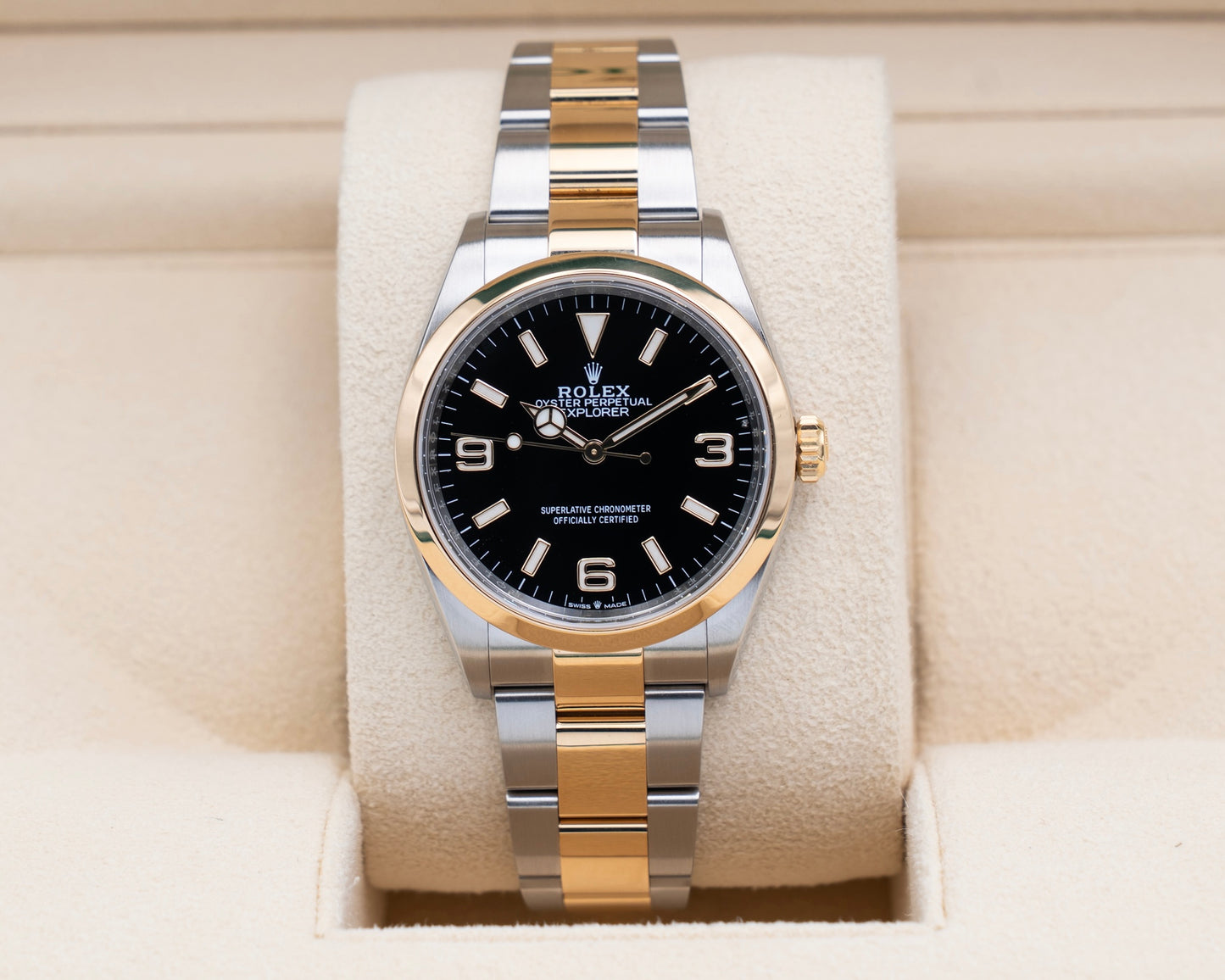 Rolex Explorer 36mm 124273 Two Tone 2023