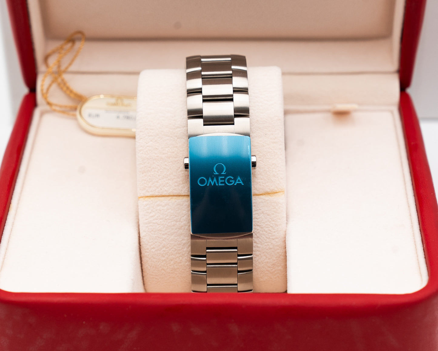 NEW UNWORN Omega Seamaster Planet Ocean 600M 232.90.46.21.03.001 45.5mm Titanium Blue Dial 2013