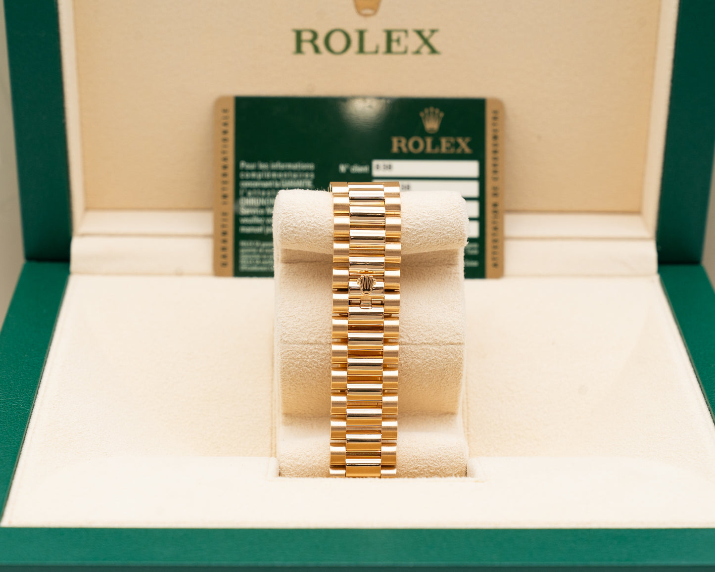 Rolex Oyster Perpetual Day-Date II 218238 chdp 41mm Yellow Gold Diamond Dial 2014