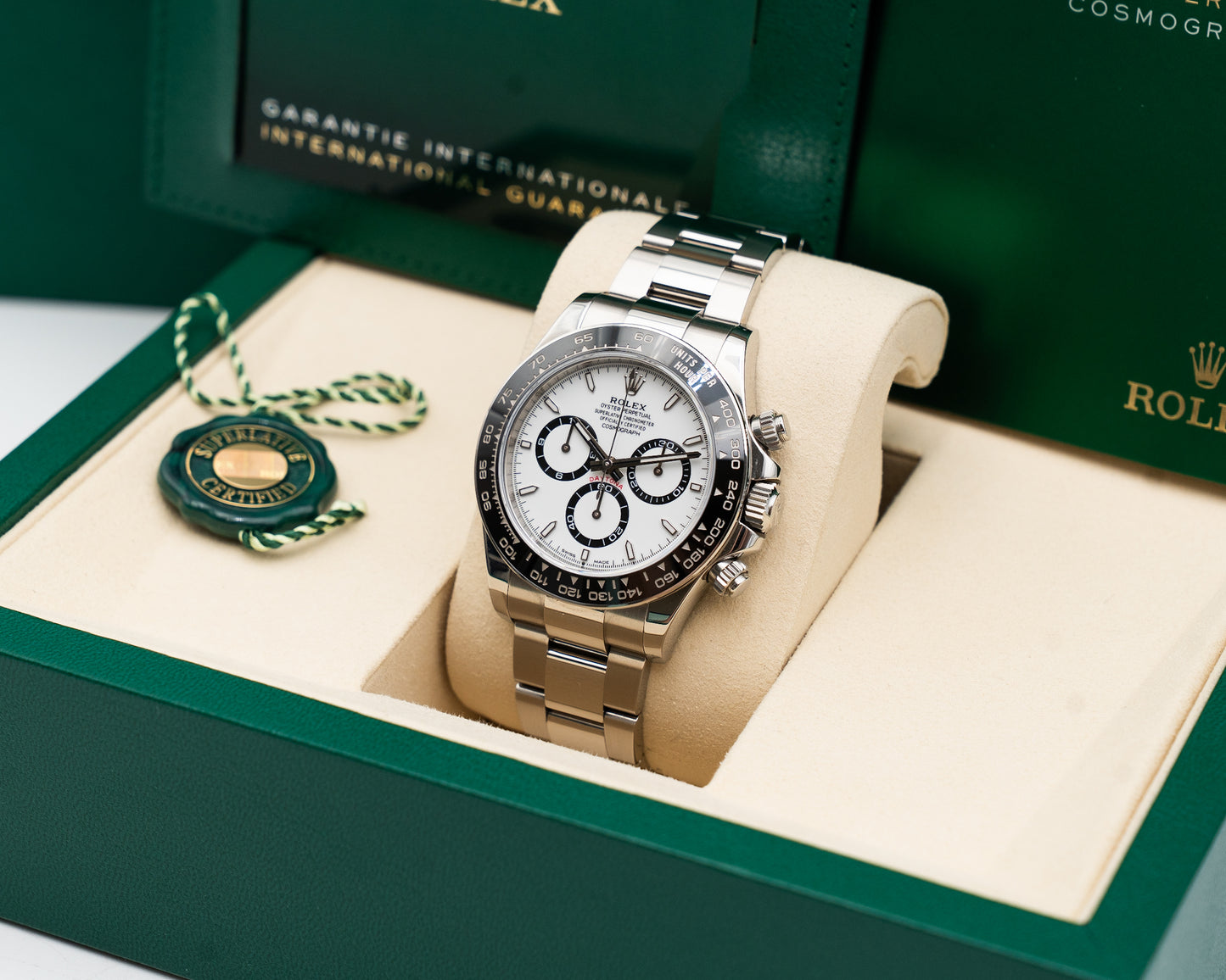 Rolex Cosmograph Daytona 40mm 116500LN White Dial Panda 2025