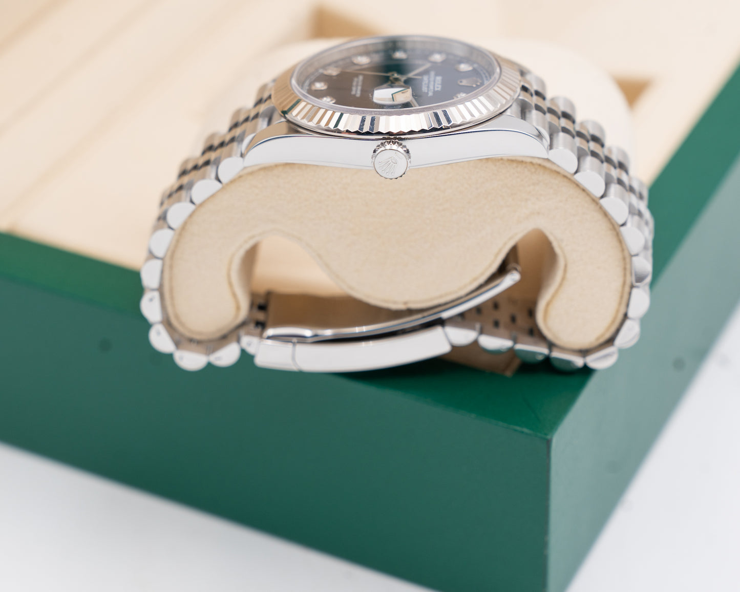 Rolex Datejust 41mm 126334 Blue Diamond Dial Fluted Jubilee 2022