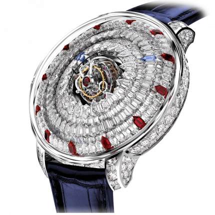 Jacob & Co. The Mystery Tourbillon White Diamonds & Rubies 50 mm SN800.30.BD.AC.A