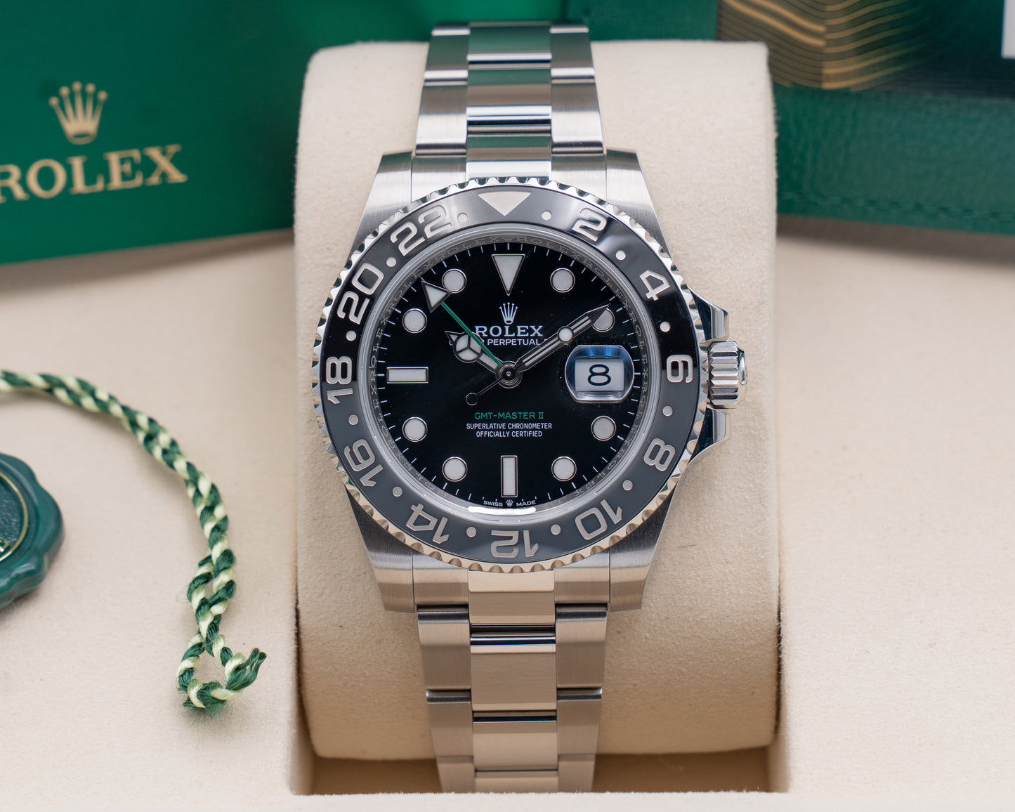 UNWORN Rolex GMT Master II 40mm 126710GRNR 2026