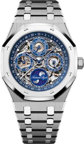 Audemars Piguet Royal Oak Perpetual Calendar "150th Anniversary" 41 mm sapphire dial - 26585XT.OO.1220XT.01