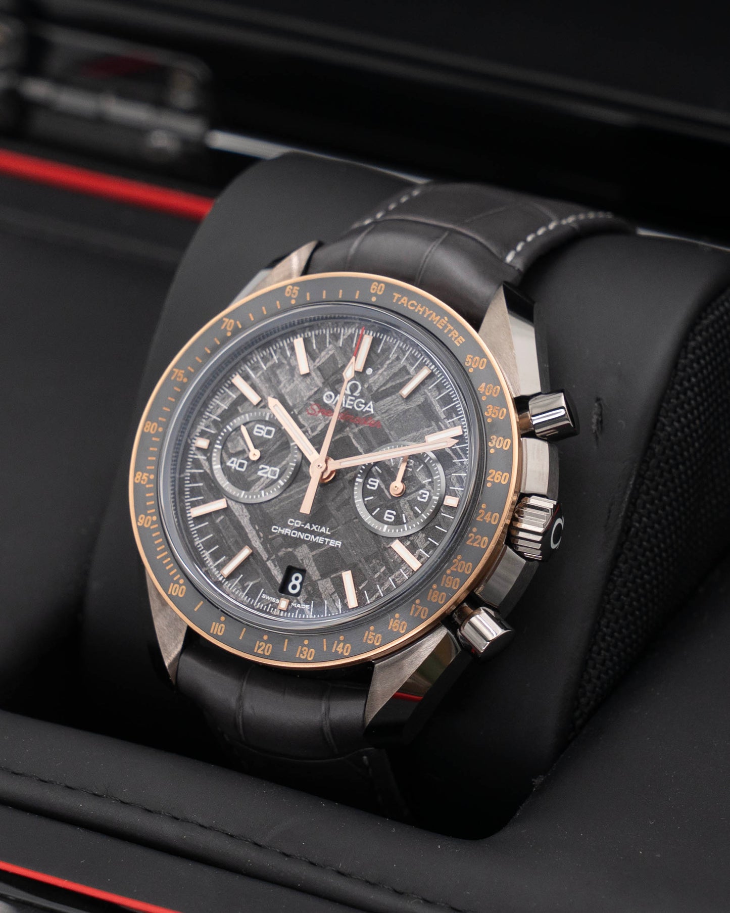 Omega Speedmaster Moonwatch 44.25mm 311.63.44.51.99.001 Co-Axial Grey Side of the Moon Meteorite 2021