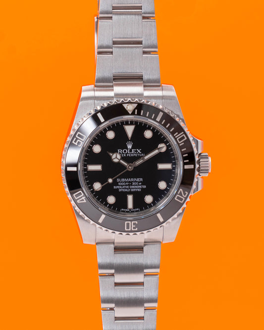 Rolex Submariner No Date 40mm 114060 Black 2017