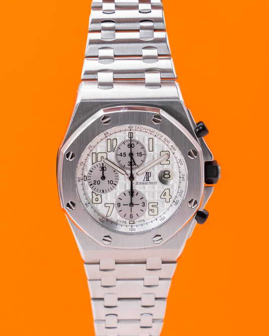 Audemars Piguet Royal Oak Offshore Chronograph 42mm 25721ST Silver Dial