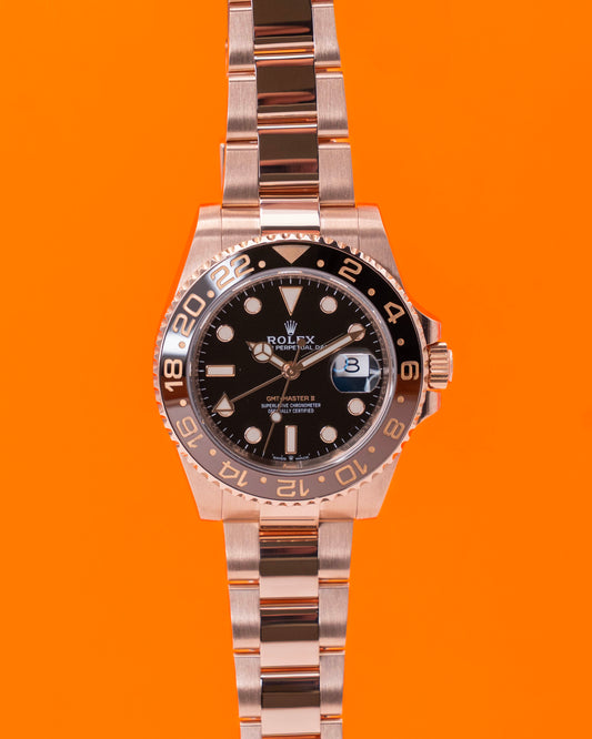 Rolex GMT Master II 40mm 126715CHNR Rose Gold Rootbeer 2019
