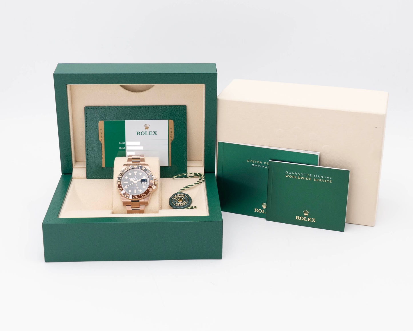 Rolex GMT Master II 40mm 126715CHNR Rose Gold Rootbeer 2019