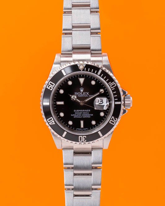 Rolex Submariner Date 40mm 16610 Black