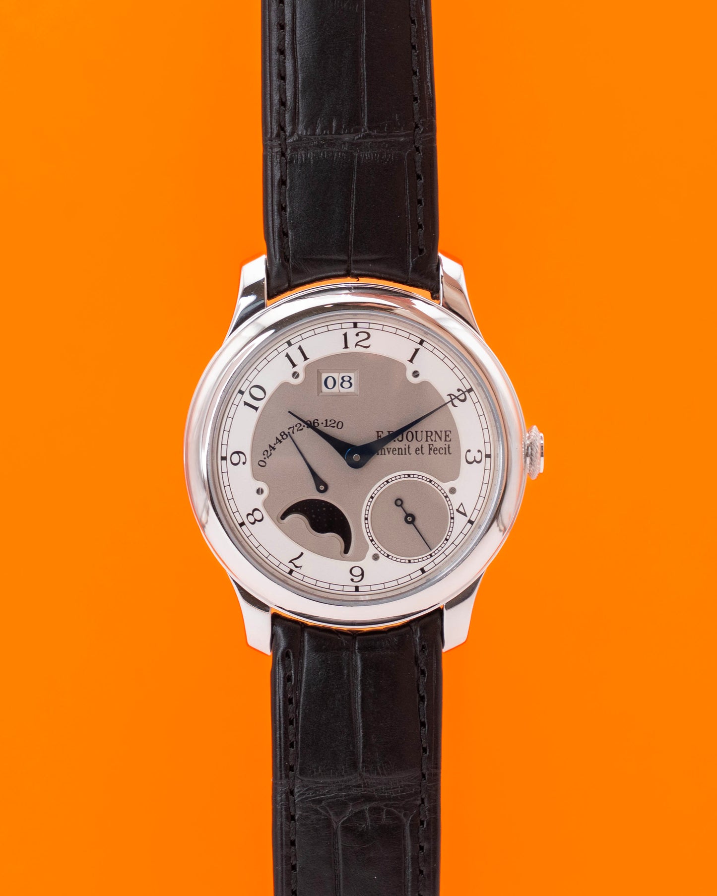F.P. Journe Octa Divine  Platinum Grey Dial Moonphase "Like Lune Models" 2018