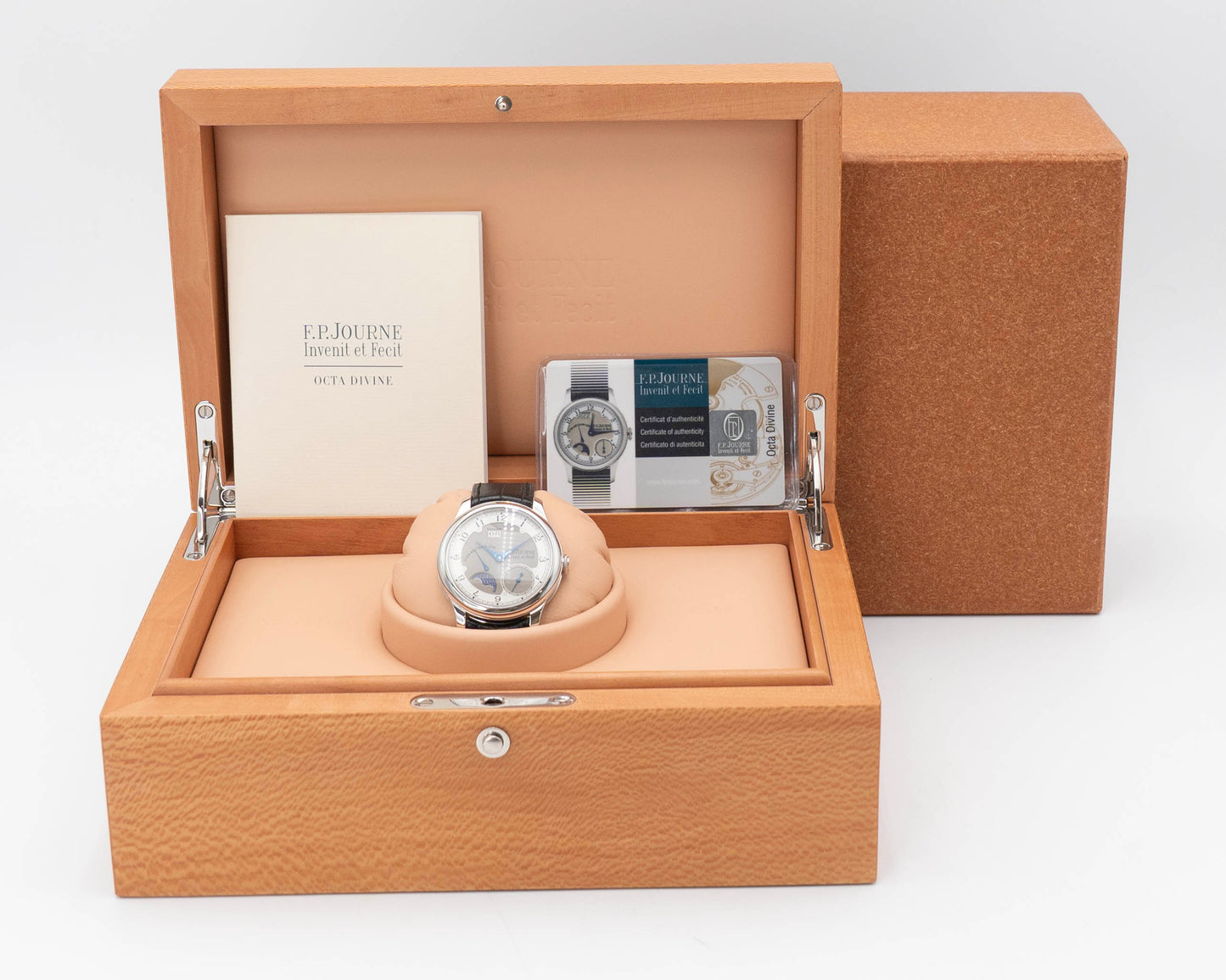 F.P. Journe Octa Divine  Platinum Grey Dial Moonphase "Like Lune Models" 2018