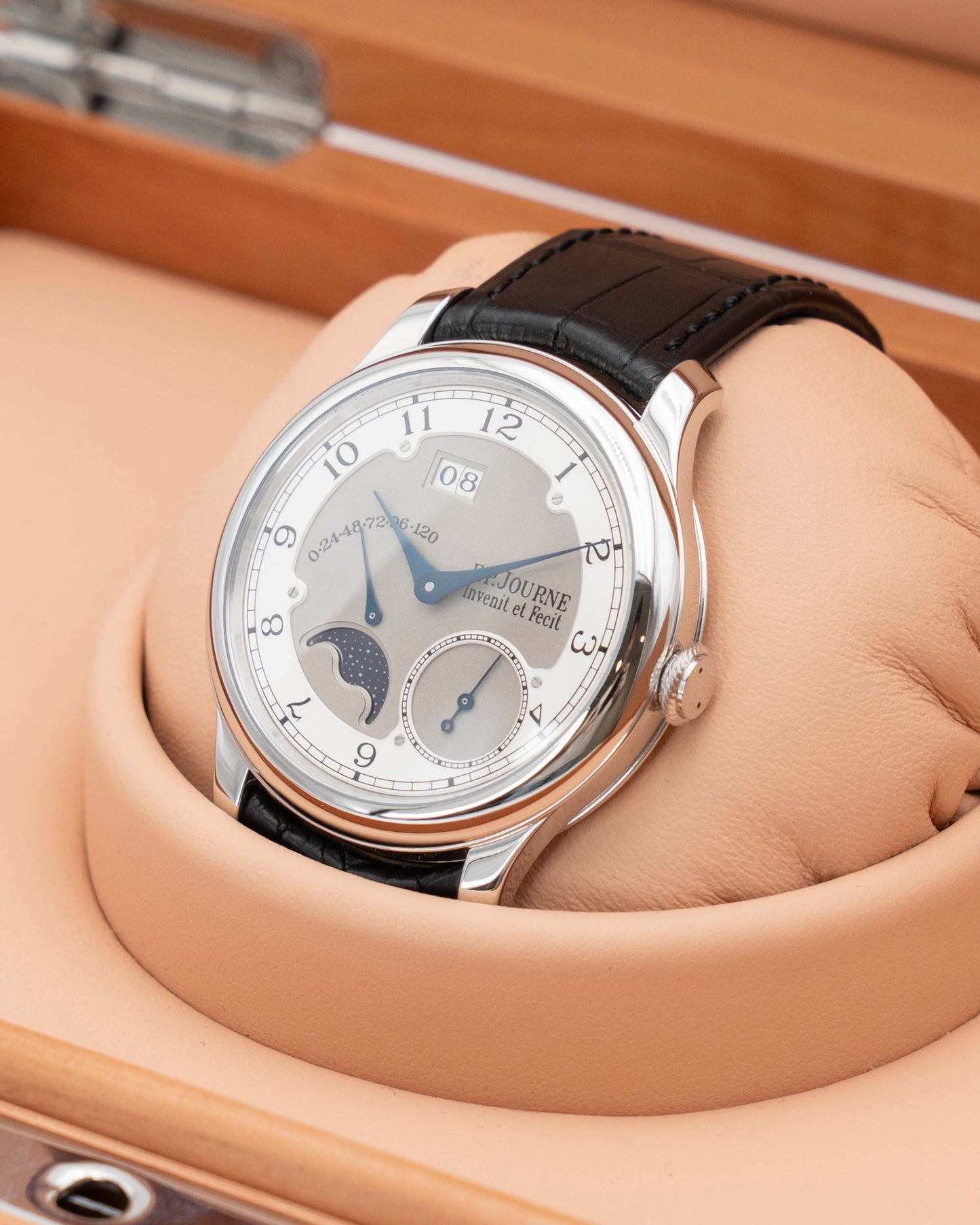 F.P. Journe Octa Divine  Platinum Grey Dial Moonphase "Like Lune Models" 2018