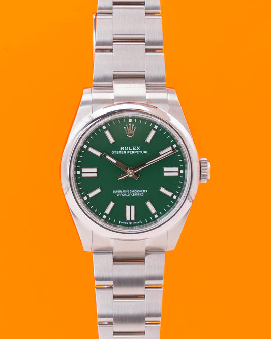UNWORN 2026 Rolex Oyster Perpetual 41mm 134300 Green Dial 2026
