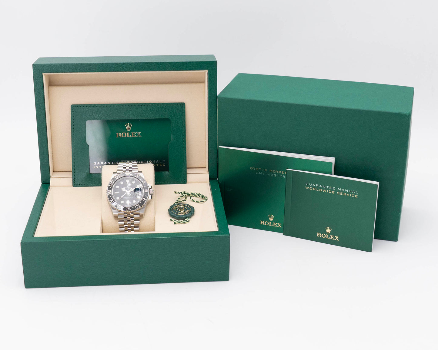 Rolex GMT Master II 40mm 126710GRNR Bruce Wayne Jubilee 2025