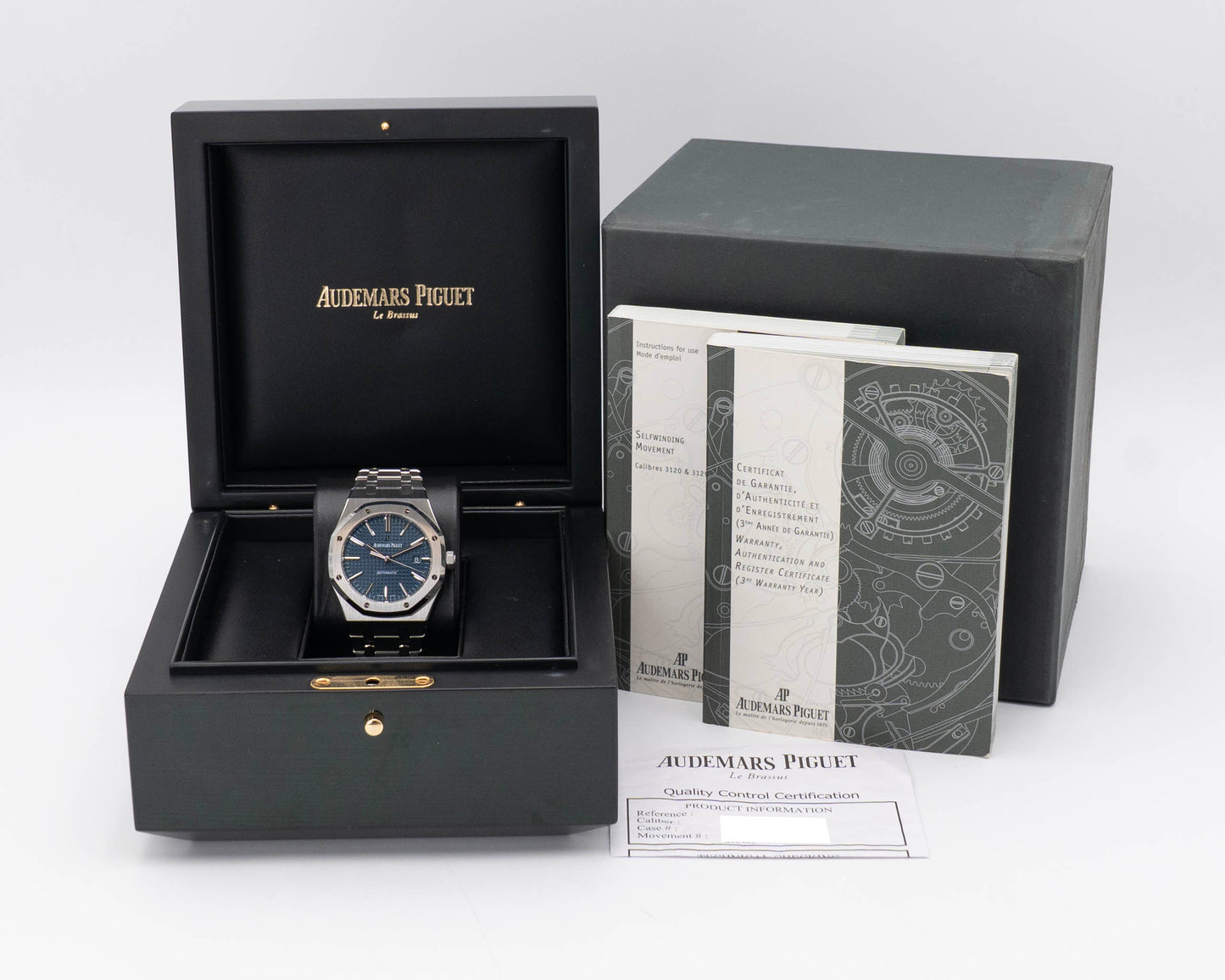 Audemars Piguet Royal Oak 41mm 15400ST Blue Dial 2012